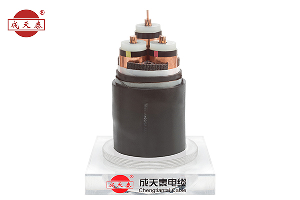銅芯，交聯(lián)聚乙烯絕緣聚，乙烯護(hù)套電力電纜YJV 18/30（36）kV